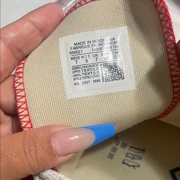 Converse Red High-Top Sneakers - Picture 3 of 3